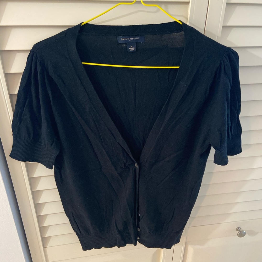 Banana Republic Women’s Short Sleeve Cardigan